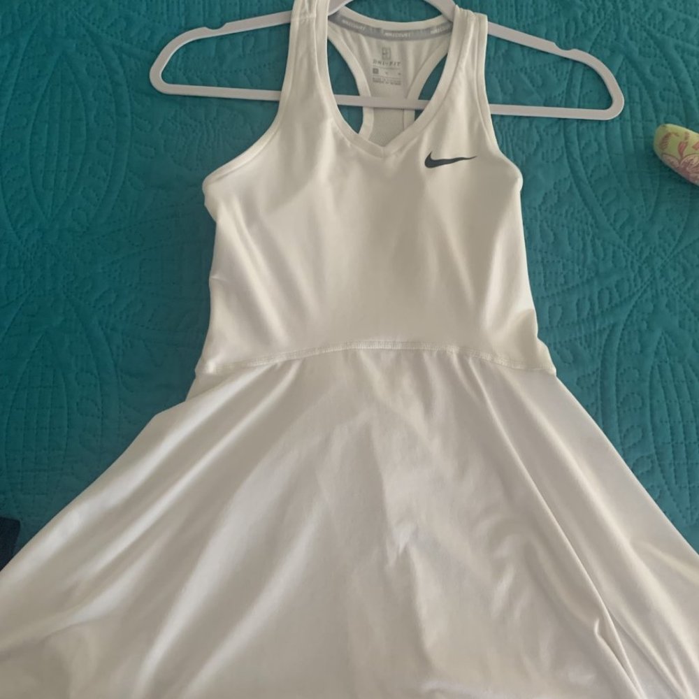 Nike Dri Fit Tennis Dress - Girls Medium (10-12)